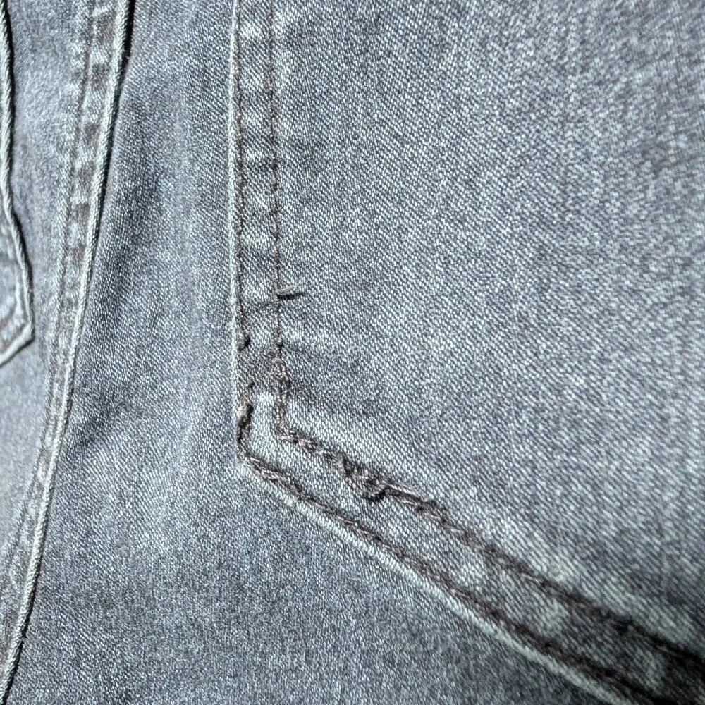 Guess Dark Wash‎ Skinny Jeans Iconic Triangle Logo Cotton Denim Women's 25